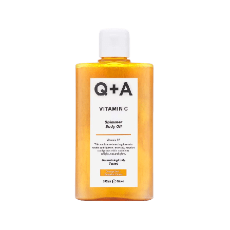 Q+A Vitamin C Shimmer Body Oil Bodylotion & kroppsoljor Unisex 150 ML