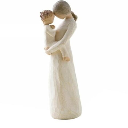 Venskabsengel Ornament, Skulptureret Håndmalet