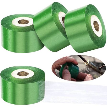 4 ruller gennemsigtig podetape, bionedbrydelig film, selvklæbende