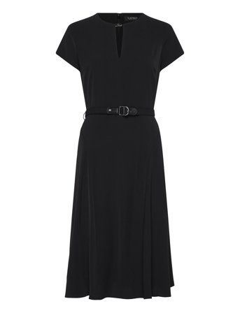 Lauren Ralph Lauren | Belted Georgette Dress | 34