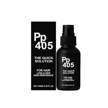 PP 405 Hårvekstspray, behandling mot hårtap, hurtigabsorberende og ikke-fet, nærende hårbehandling for alle hårtyper