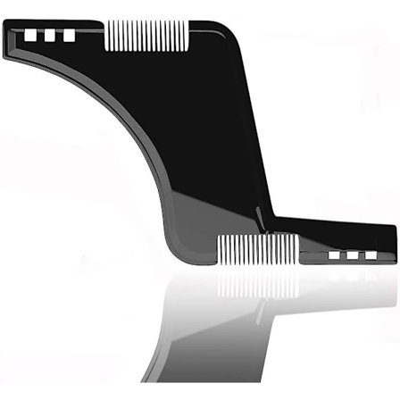 Parranmuotoilukampa, Parranmuotoilumalli, Parran linjaus ja reunustus, Kaareva leikkaus, Porrastettu leikkaus, Kaula-aukko ja Vuohenparta, 