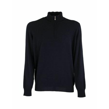 Brunello Cucinelli, Turtlenecks Blauw, Heren, Maat:M