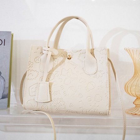 Naisten Käsilaukku Olkalaukku VALKOINEN