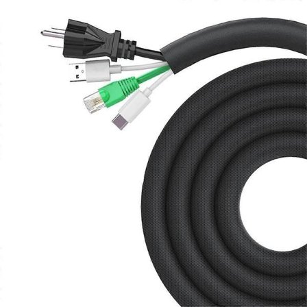 Cable Protector for Dogs and Cats 3 Meters, Cable Sleeve for Easy Cable Management, Protects Cables From Chewing Pets 1.27 cm
