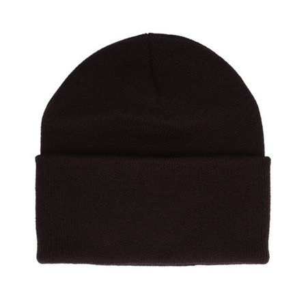 Yupoong - Brun cuff Beanie - Heavyweight Brown Beanie @ Hatstore
