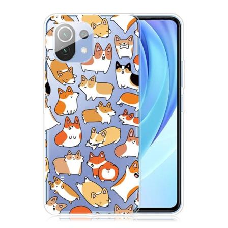 Deco Xiaomi Mi 11 Pro skal - Söt Tecknad Corgis multifärg