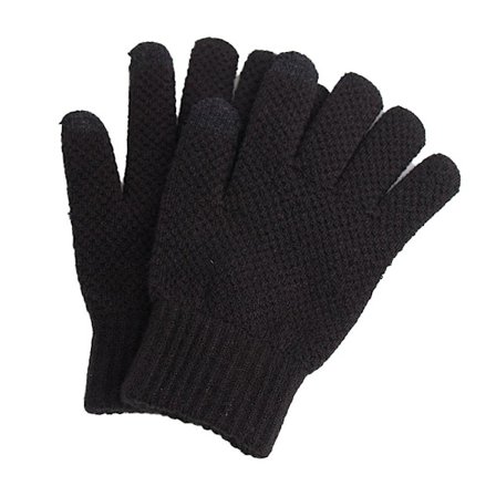 Vinter Touch Screen Hansker Varme Ullfôret Strikkhansker Elastisk