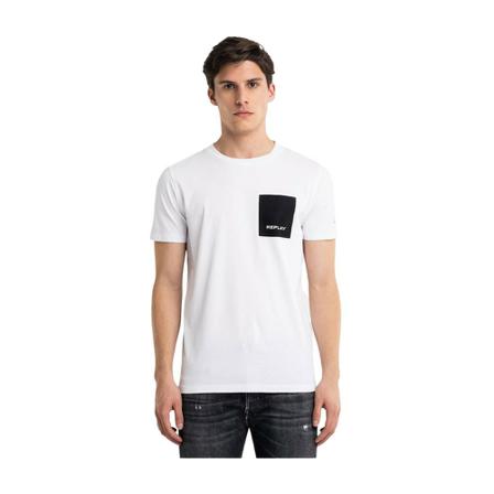 Replay T-Shirts Hvid, Herre