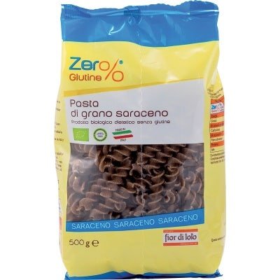 Fior di Loto Zero% Glutine Fusilli Di Grano Saraceno Integrale