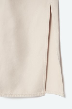 COS Women's Maxi Gonna In Denim in Bianco