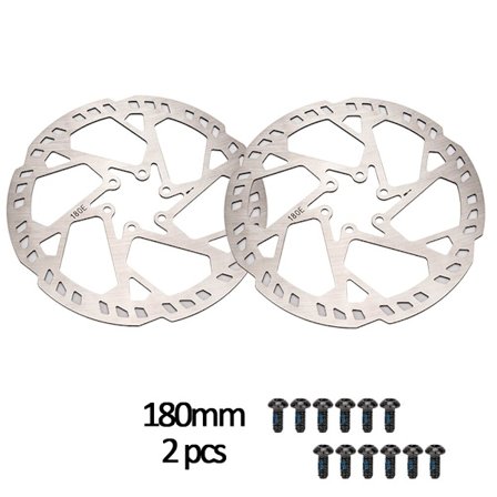ZTTO MTB-cykel 160 mm 180 mm 203 mm bromsrotor med 6-bultar Rotor 2,3 m tjocklek Hydrauliska bromsrotorer Mountainbikedelar