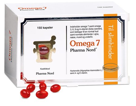 Pharma Nord Omega 7 150 stk, Helse & Madvarer, Andre Kosttilskudsolier, Omega Kombinationer