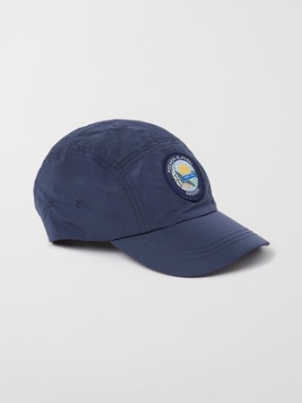 Polarn O. Pyret - Water-repellent cap in solid color - 48|50 - Childrenswear - blue