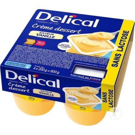 Delical Creme Vaniglia 4 x 125 g