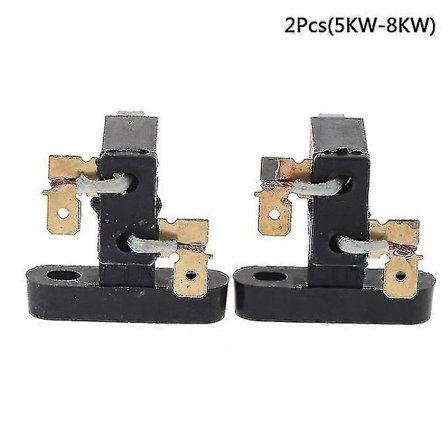 2 stk. kulbørsteholder til 168f/188f generator reservedele 2kw-3kw 5kw-8kw