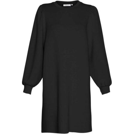 Moss Copenhagen, Mschnelina ima q sweat dress black Zwart, Dames, Maat:L,polyester
