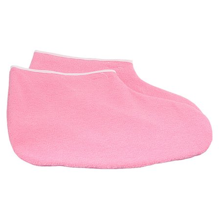 Paraffinhandsker Terry Cloth Handsker og Støvler Paraffinvoks Fodhandsker Fugtgivende Spa Tilbehør til Håndpleje