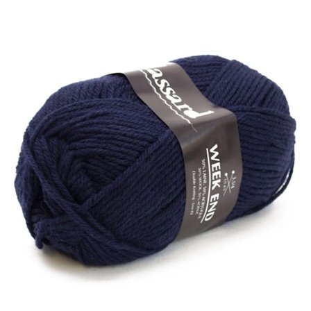 Stickgarn Week End 0005 Marin 50% Ull