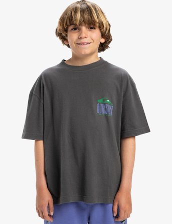 Quiksilver Gh Qs World Force Ss Yth - Grey - 176