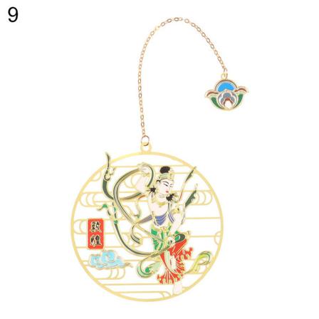 Dunhuang väggmålning bokmärke bokklipp 9