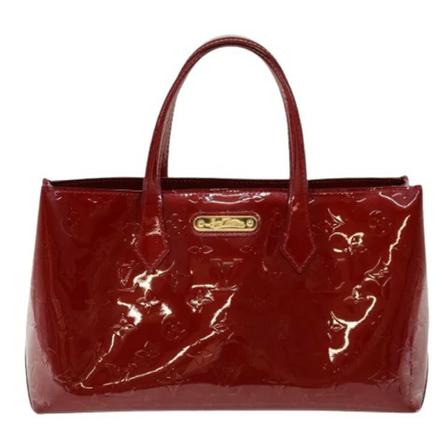 Louis Vuitton Vintage Pre-owned Leather handbags Rød, Dame Vintage Tasker, Størrelse: ONE Size