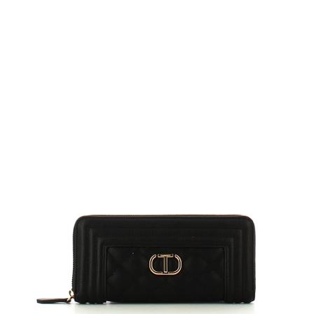 Twinset Wallets & Cardholders Sort, Dame Punge og Kortholder, Størrelse: ONE Size