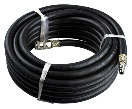 PELA 89676 Trykkluftslange gummi, 3/8", 10 m, Maskintilbehør & forbruk