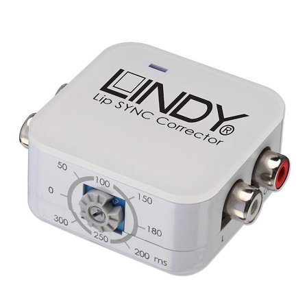 Lindy Lip Sync Corrector L/R Audio Adjustable Dela Factory Sealed