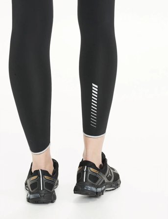 Endurance Energy V2 W Windblock Tights - Black - 36
