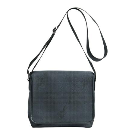 Burberry Vintage, Pre-owned Shoulder Bags Grijs, Heren, Maat:ONE Size