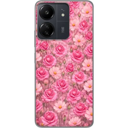 Yhteensopiva Puhelinkuori Xiaomi Redmi 13C Petal Reverie Blush Rose