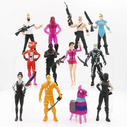 12pcs/set Fortnite Figures (12 CM) Christmas gifts