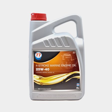 77 4-Stroke Marine Engine Oil 25W-40
