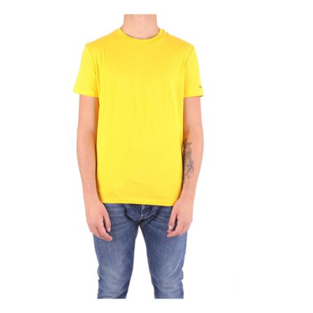 Dsquared2, T-Shirts Geel, Heren, Maat:XL
