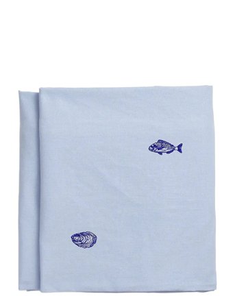 Midnatt | Tablecloth Josefin La Mer | 180X145CM