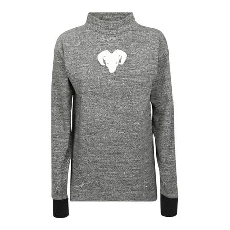 Maison Margiela Logo print Trui , Grijs , Heren , Maat: M