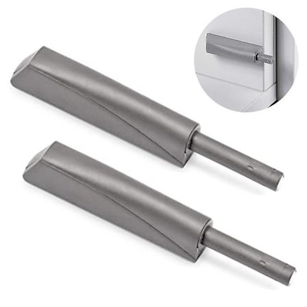 Magnetiska trycklås för skåp, 2-pack infällda skåp trycköppning