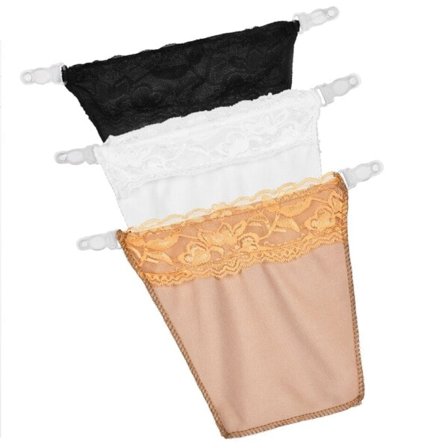 Mock Camisole Bra Cleavage Täckning För Kvinnor Dam Spets Clip-on Mock Camisole Bra