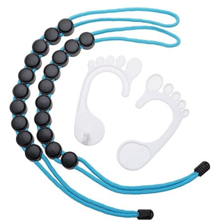 Sokkevaskverktøy og kleshenger for vask, tørking og oppbevaring av sokkepar, ingen sortering eller matching, sammenleggbar bedre enn en nettpose, 2-