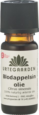 Urtegaarden Blodappelsinolie Ø 10 ml, Tøj & Bolig, Duftolier, Æteriske Olier