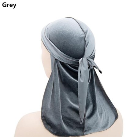 1st Durags Kepsar Bandana Hat GRÅ