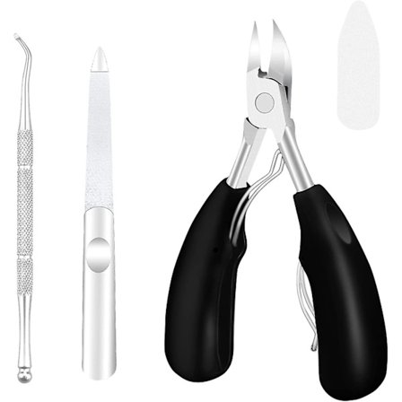 Opgraderede Negleklippere til Tykke Negle, Store Negleklippere til Indgroede Hårde Negle