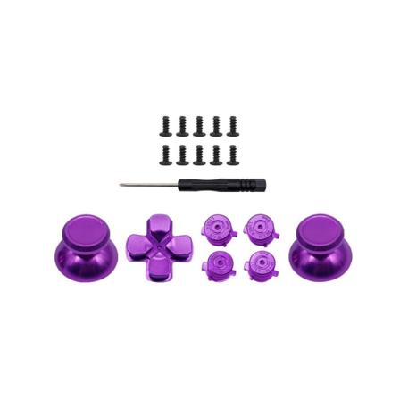 ABXY-knappar Analogt tumgrepp LILA purple