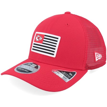 New Era - Rojo trucker Gorra - 9SEVENTY Flag Red Trucker @ Hatstore