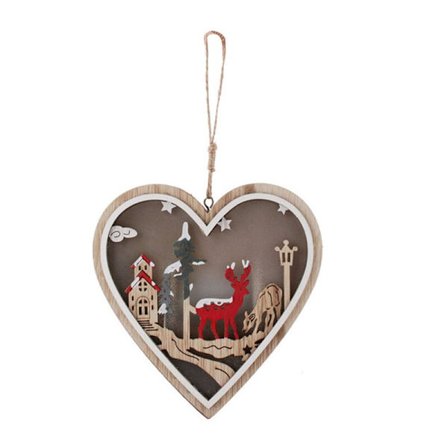 Kreativa julgransdekorationer i trä, nyårsgåvor, kärlek