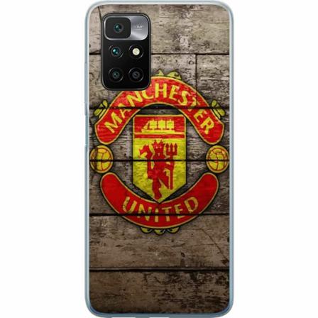 Xiaomi Redmi 10 Genomskinligt Skal Manchester United Fc