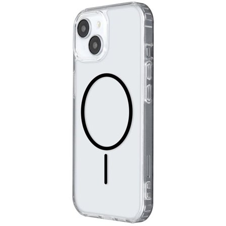 Ohut takakuori MagSafe-moduulille iPhone 15 6.1" - Svart