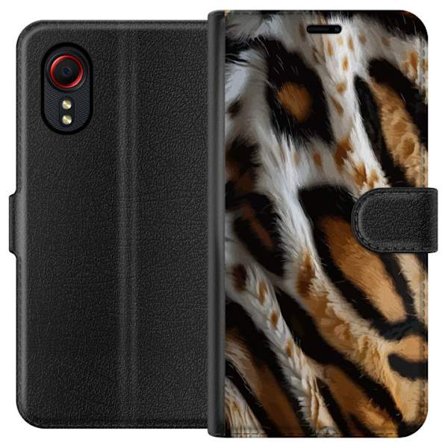 Kompatibelt Plånboksfodral till Samsung Samsung Galaxy Xcover 5 Tiger Mönster Djur Safari Randigt