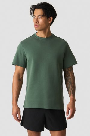 Revive T-shirt Men Dark Green
